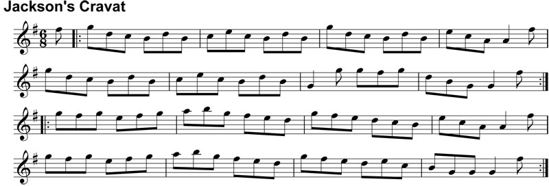 Double Jig: Jackson's Cravat