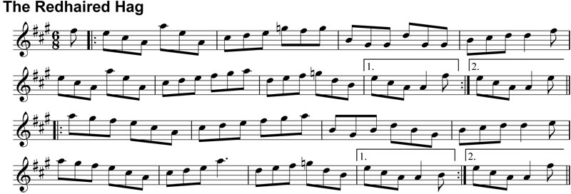 Double Jig: The Redhaired Hag