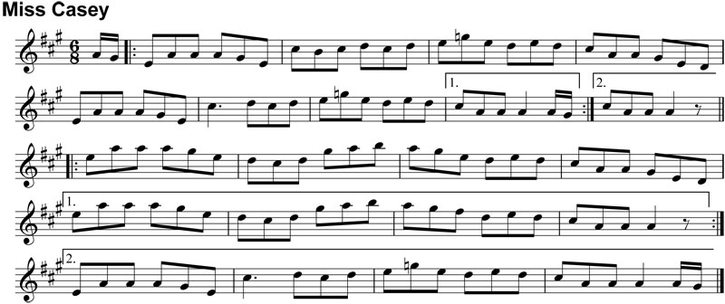 Double Jig: Miss Casey