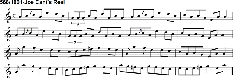 Reel: Joe Cant's Reel