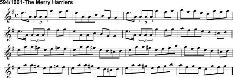 Reel: The Merry Harriers