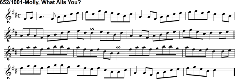 Reel: Molly What Ails You? (1907 Version)