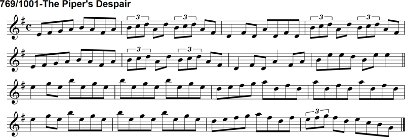 Reel: The Piper's Despair