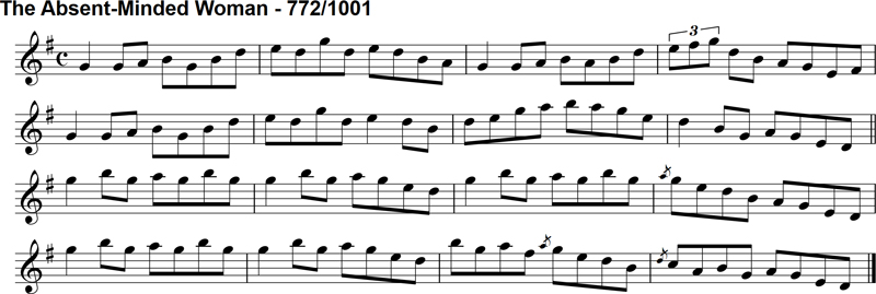 Reel: The Absent-minded Woman