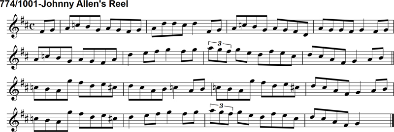 Reel: Johnny Allen's Reel