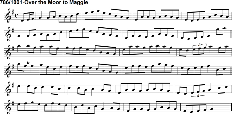 Reel: Over the Moor to Maggie