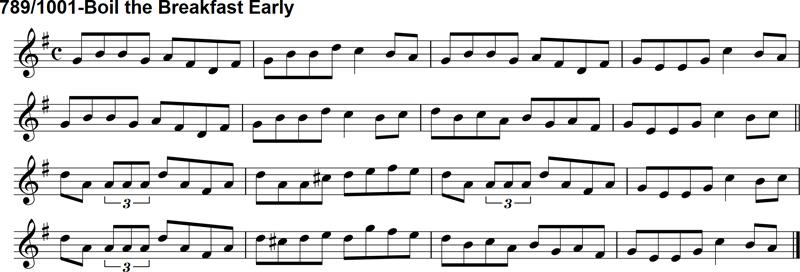 Reel: Boil the Breakfast Early