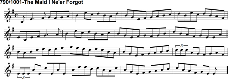 Reel: The Maid I Ne'er Forgot