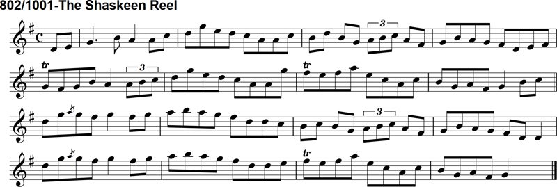 Reel: The Shaskeen Reel