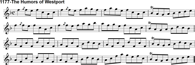 Reel: The Humours of Westport