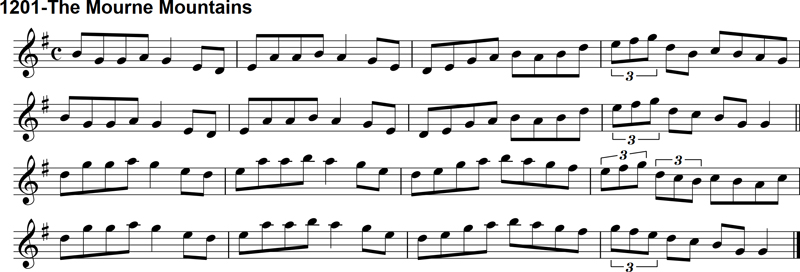 Reel: The Mourne Mountains