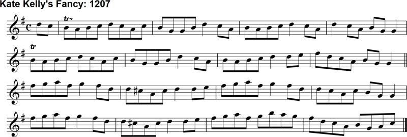 Reel: Kate Kelly's Fancy