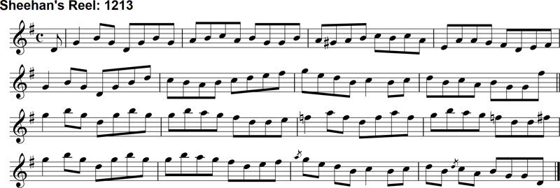 Reel: Sheehan's Reel