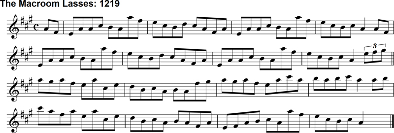 Reel: The Macroom Lasses