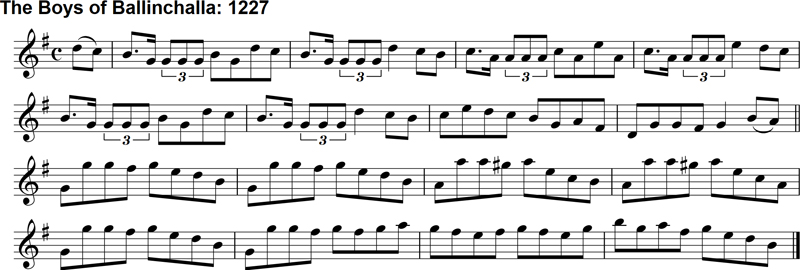 Reel: The Boys of Ballinchalla