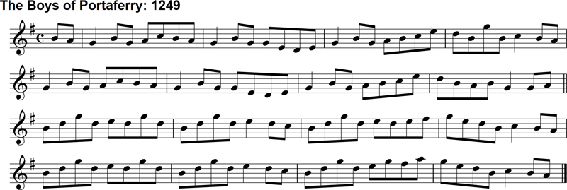 Reel: The Boys of Portaferry