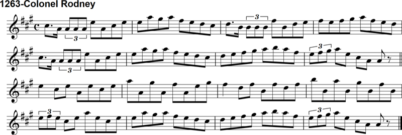 Reel: Colonel Rodney