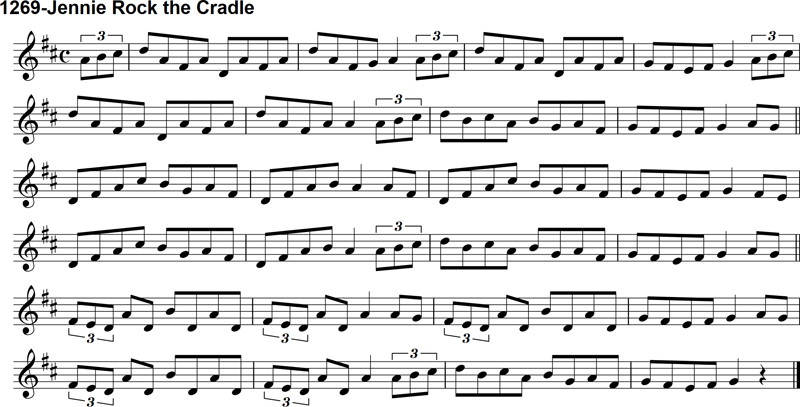 Reel: Jennie Rock the Cradle