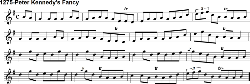 Reel: Peter Kennedy's Fancy