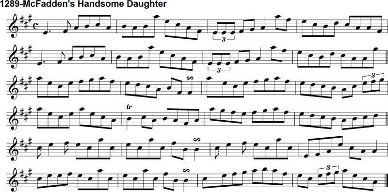 Reel: McFadden's Handsome Daughter