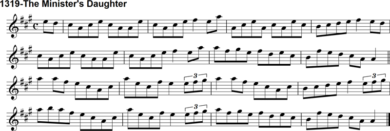 Reel: The Minister's Daughter