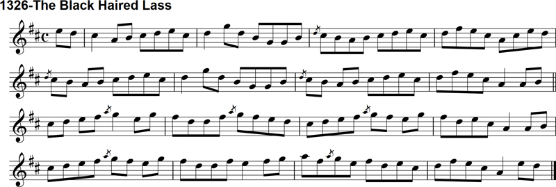 Reel: The Black Haired Lass