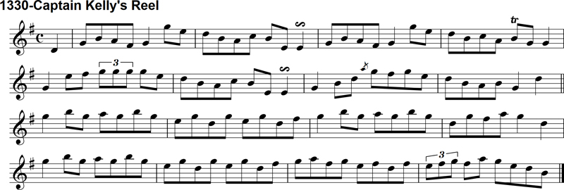 Reel: Captain Kelly's Reel