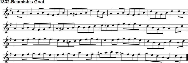 Reel: Beamish's Goat