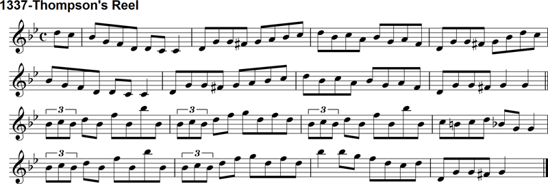 Reel: Thompson's Reel