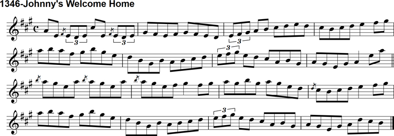 Reel: Johnny's Welcome Home