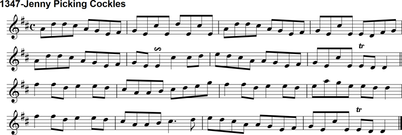 Reel: Jenny Picking Cockles