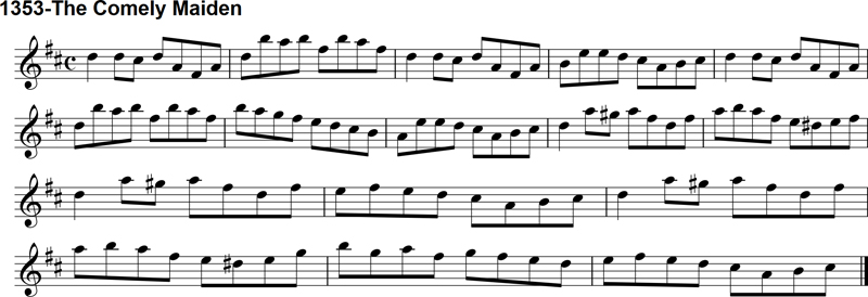 Reel: The Comely Maiden