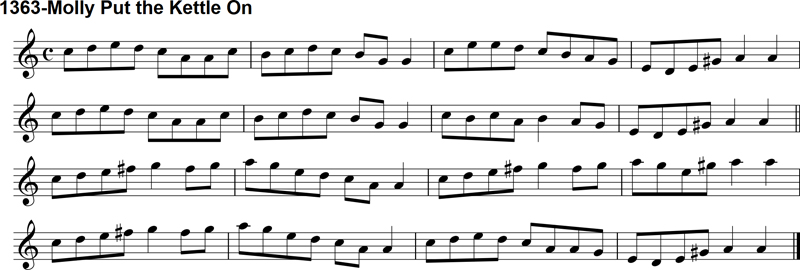 Reel: Molly Put the Kettle On