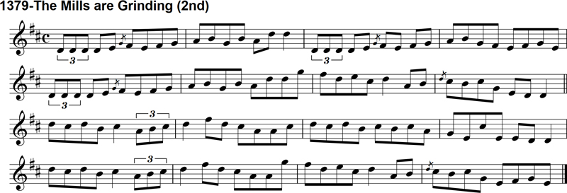 Reel: The Mills Are Grinding - 2nd Setting