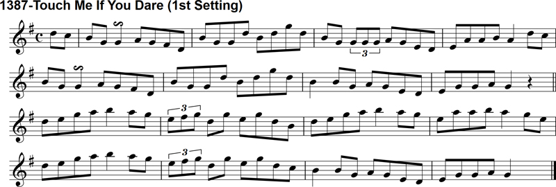 Reel: Touch Me If You Dare - 1st Setting