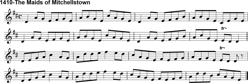 Reel: The Maids of Mitchellstown