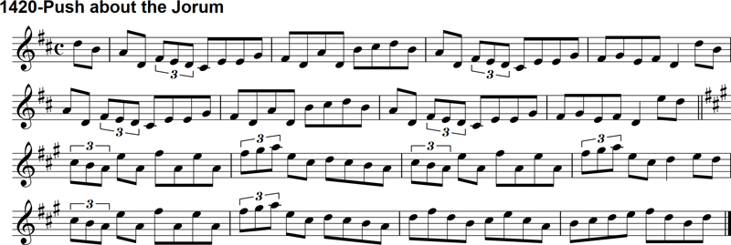 Reel: Push about the Jorum