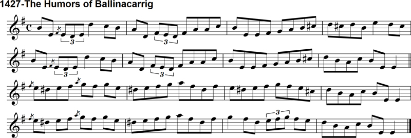 Reel: The Humors of Ballinacarrig