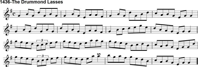 Reel: The Drummond Lasses