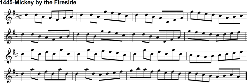 Reel: Mickey by the Fireside