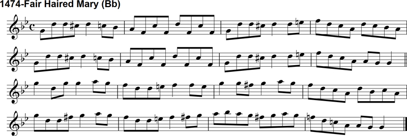 Reel: Fair Haired Mary