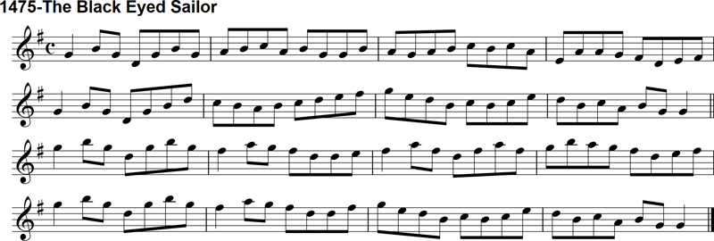 Reel: The Black Eyed Sailor