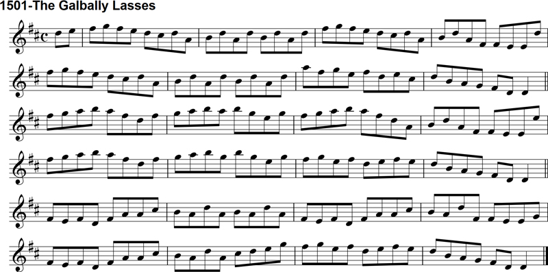 Reel: The Galbally Lasses