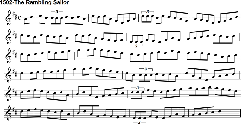 Reel: The Rambling Sailor