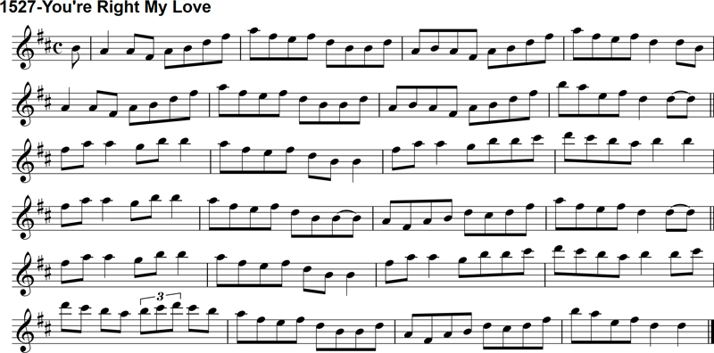 Reel: You're Right My Love