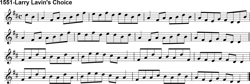 Reel: Larry Lavin's Choice